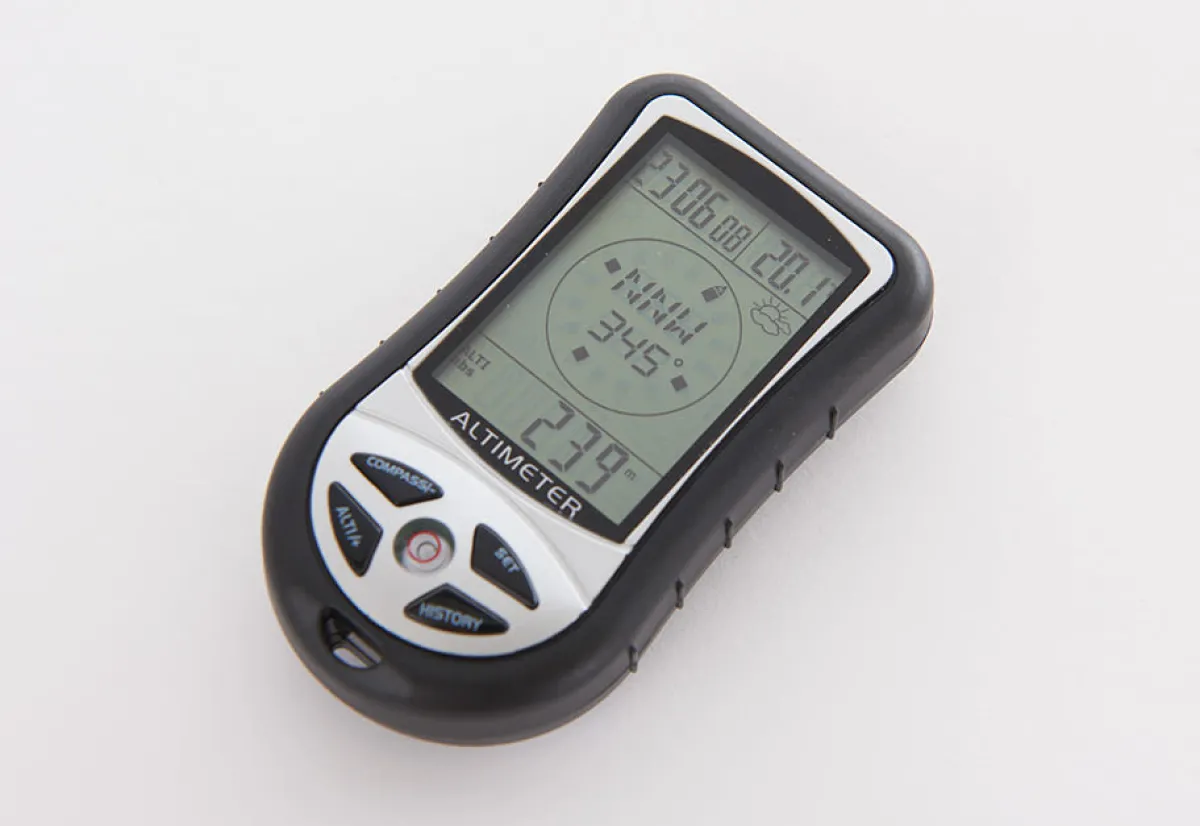 Sharper Image 8-in-1 Multifunction LCD Digital Compass