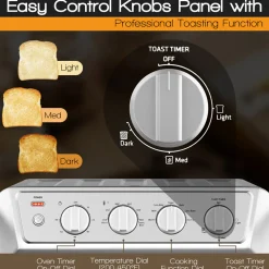 HS - Hinersound Technology Co., Limited 7-in-1 Professional Convection Air Fryer Toaster Oven