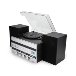 Naxa Electronics 5-in-1 Vinyl Music Center