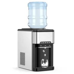 Sharper Image 3-in-1 Water Cooler with Built-In Ice Maker