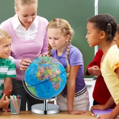 Fotorama USA, LLC 3-in-1 World Globe with Illuminated Constellation Maps