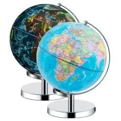 Fotorama USA, LLC 3-in-1 World Globe with Illuminated Constellation Maps