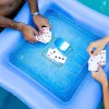 Vivere Ltd. Inflatable Floating Game Table and Waterproof Cards