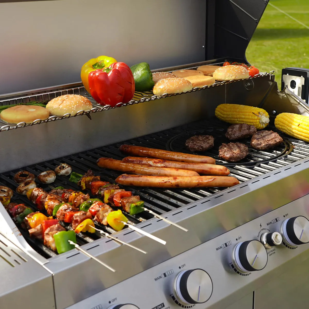 Monument Grill LLC Infrared Smart Grill with Sear Station and Rotisserie