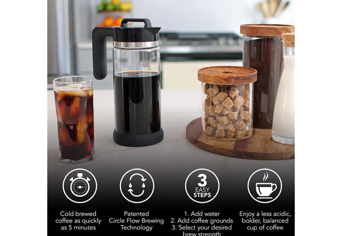 Teleshop Inc. Instant Cold Brew Coffee Maker