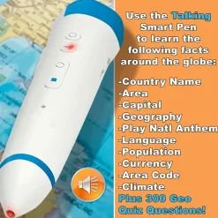 Better Battery Co. Inc. Interactive Talking Globe