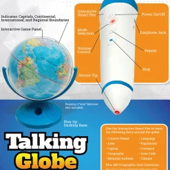 Better Battery Co. Inc. Interactive Talking Globe