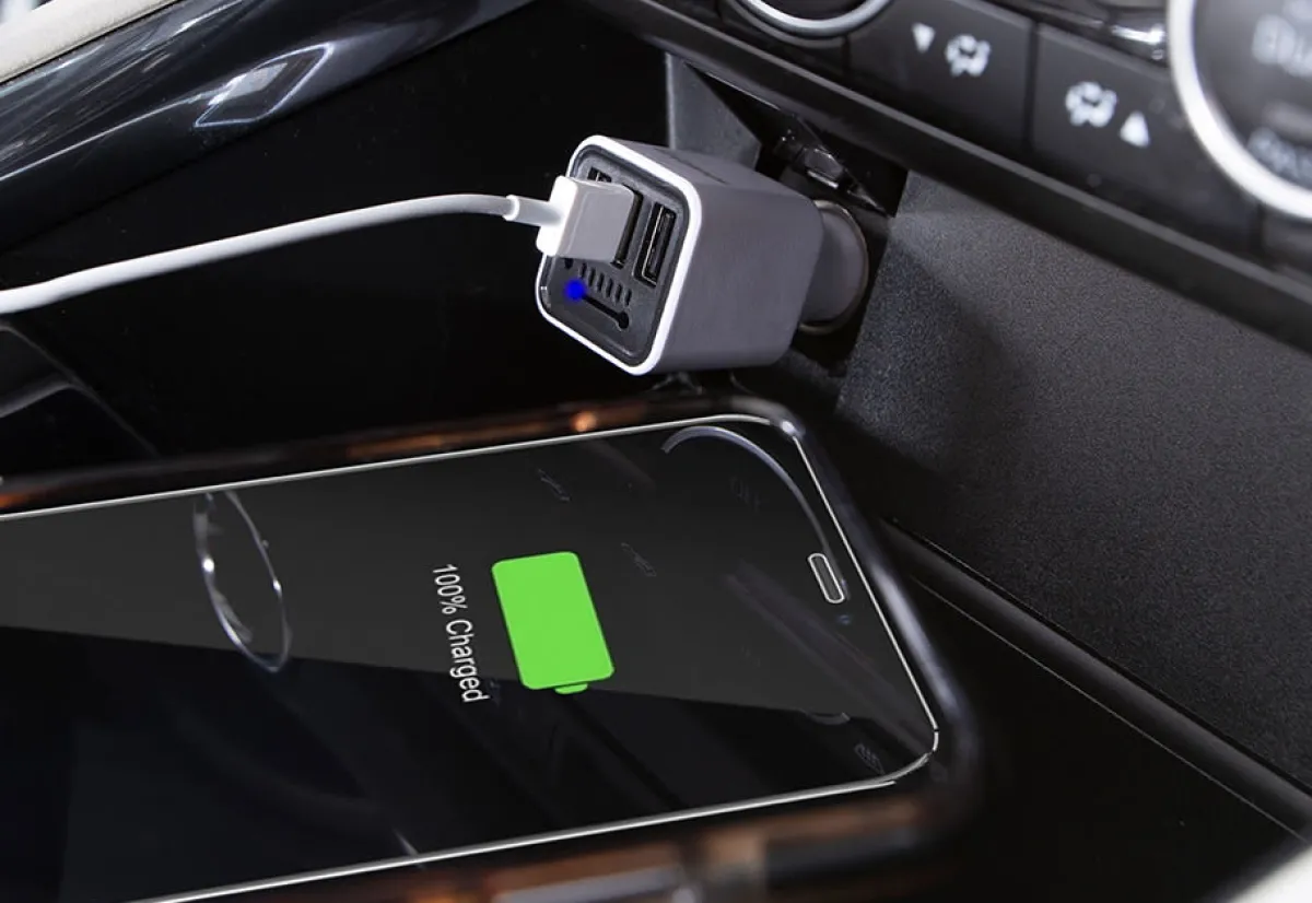 Cleer Gear LLC Ionic Car Air Purifier and Triple USB Charger