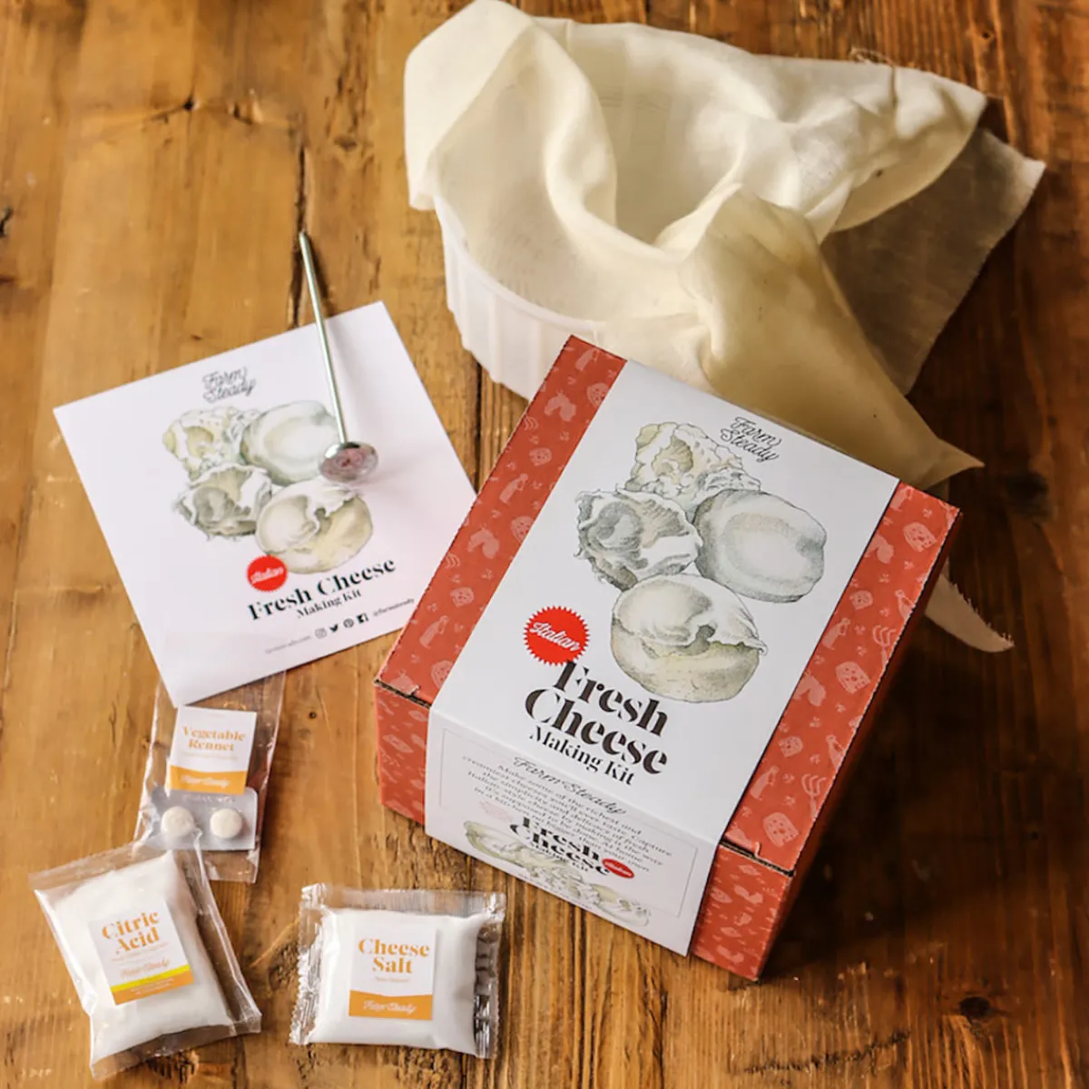 Brooklyn Brew Shop, LLC Italian Fresh Cheese Making Kit