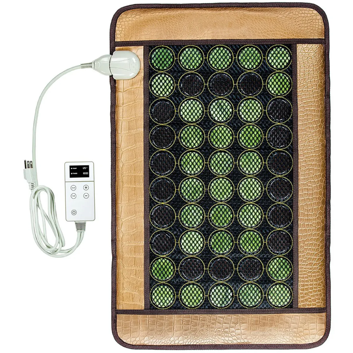 Sharper Image Jade and Tourmaline Hot Therapy Mat