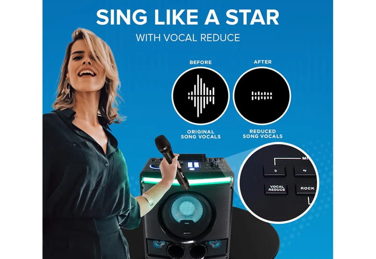Innovative Concepts u0026 Design dba Gemini Sound Karaoke Party Speaker