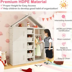 GoPlus (Costway) Kids Costume Storage Closet