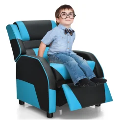 Kids GoPlus (Costway) Kids Gaming Sofa Recliner with Headrest and Footrest