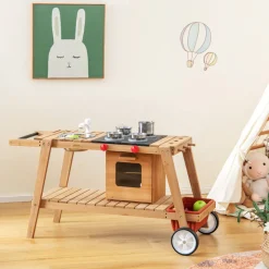 GoPlus (Costway) Kids Play Trolley with Sun Proof Umbrella