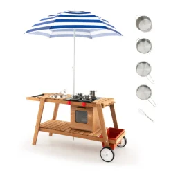 GoPlus (Costway) Kids Play Trolley with Sun Proof Umbrella