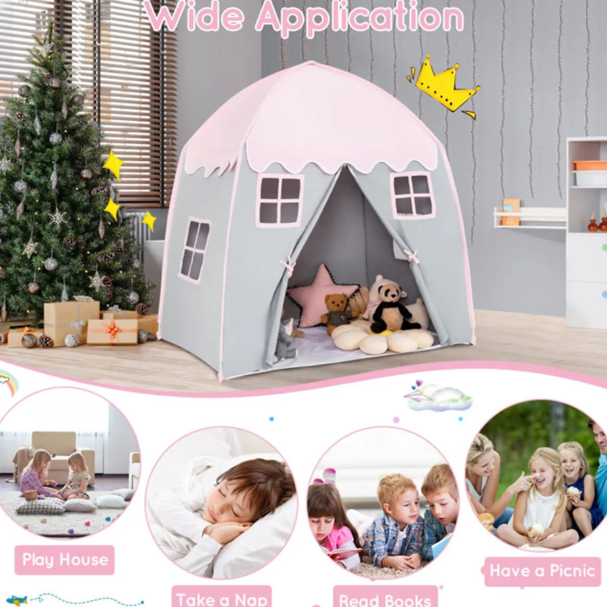 GoPlus (Costway) Kids Playhouse Tent