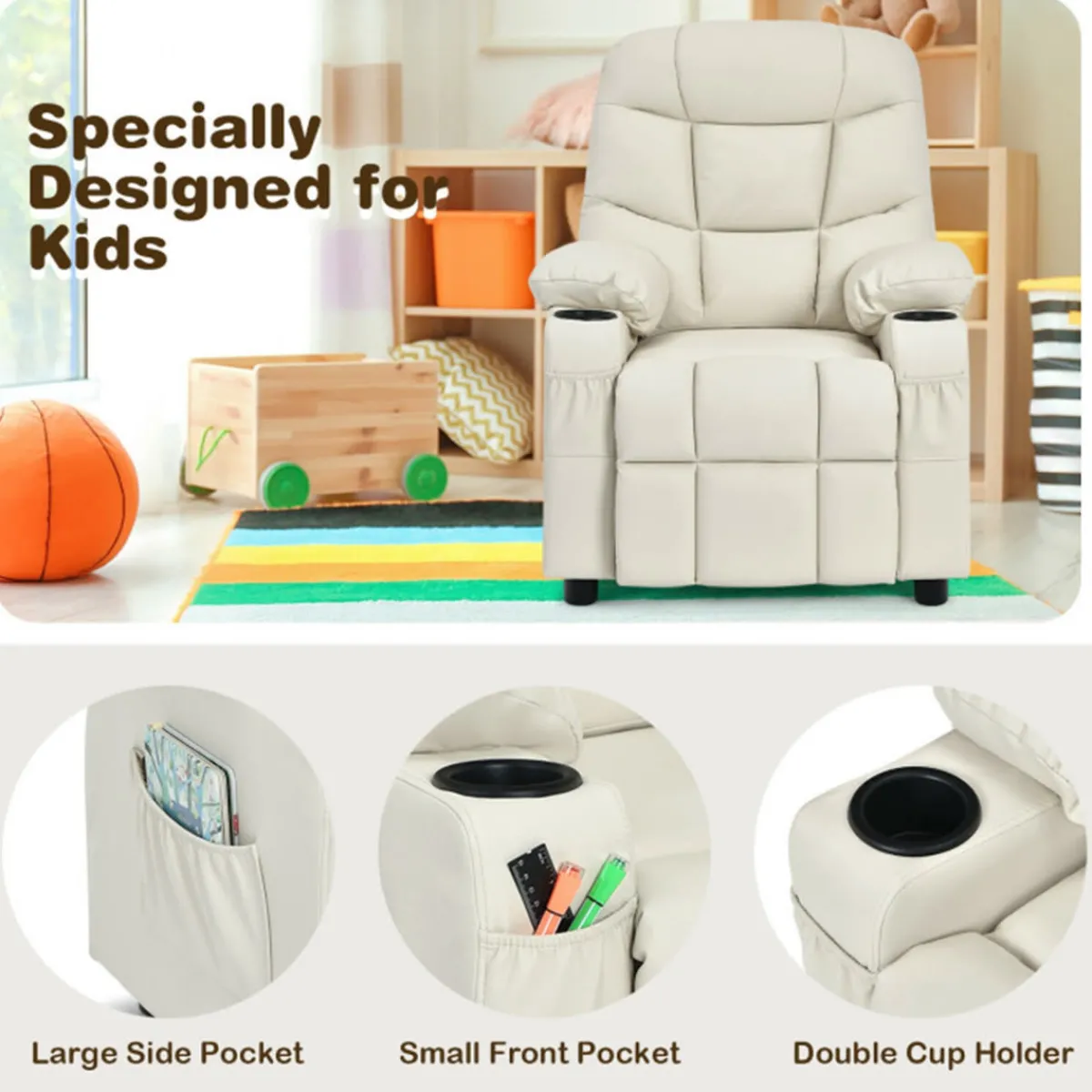Kids GoPlus (Costway) Kids Recliner Chair