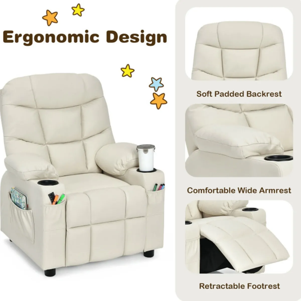 Kids GoPlus (Costway) Kids Recliner Chair