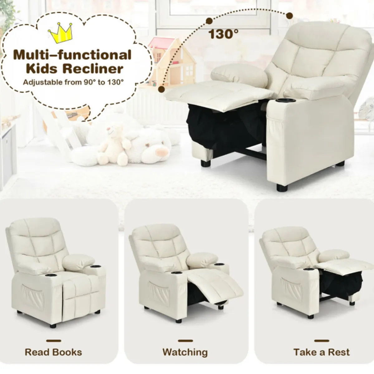 Kids GoPlus (Costway) Kids Recliner Chair