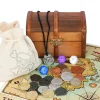 UPM Global LLC Kid's Pirate Treasure Chest