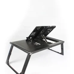 Sharper Image Laptop and Tablet Tray with Built-In Charger by