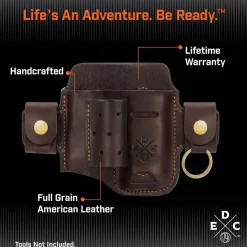 1791 Outdoor Lifestyle Group, LLC Leather Multitool Action Snap Belt Sheath