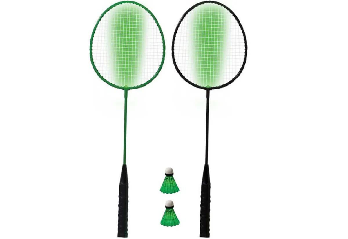 FRANKLIN SPORTS LED Badminton Racquet and Birdie Set