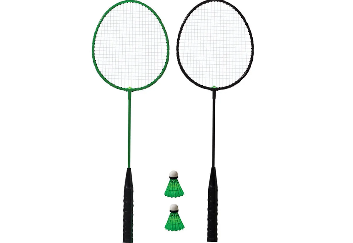 FRANKLIN SPORTS LED Badminton Racquet and Birdie Set