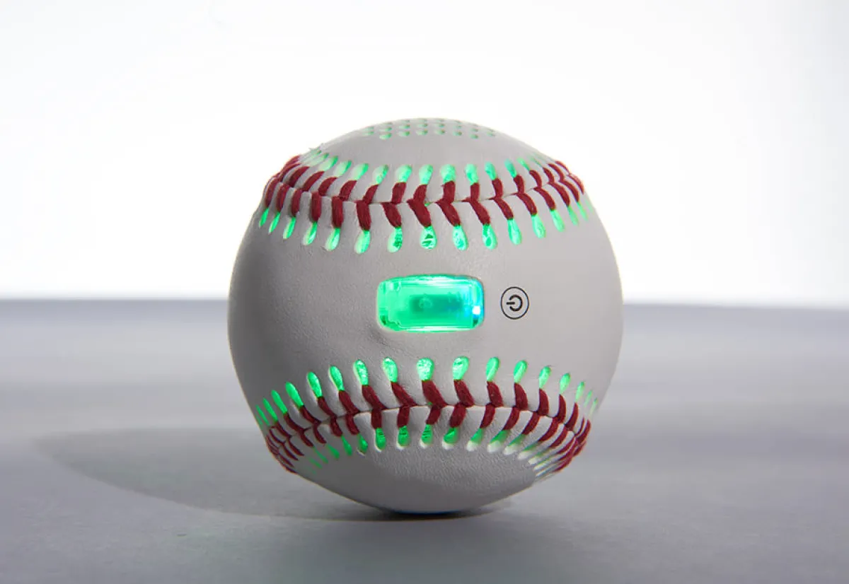 Sharper Image LED Baseball Bluetooth Speaker