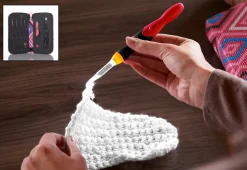 Breza Corp LED Crochet Hooks with Interchangeable Heads