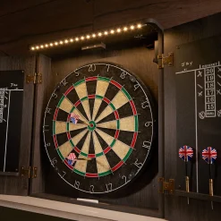 Escalade Sports LED Dart Board Cabinet