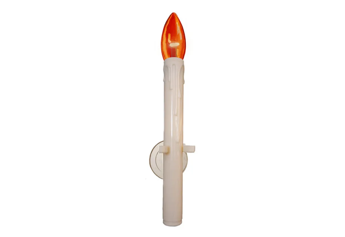Mindscope Products Inc. LED Halloween Window Candles with Suction Cups (Set of 4)