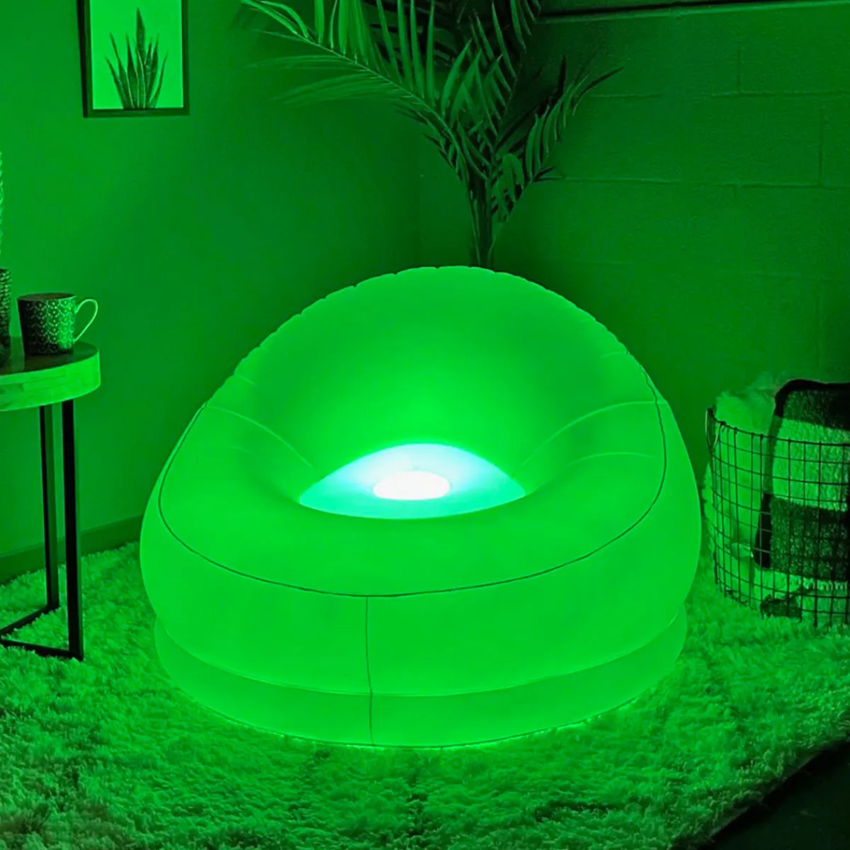 B u0026 D Group LED Inflatable Chair