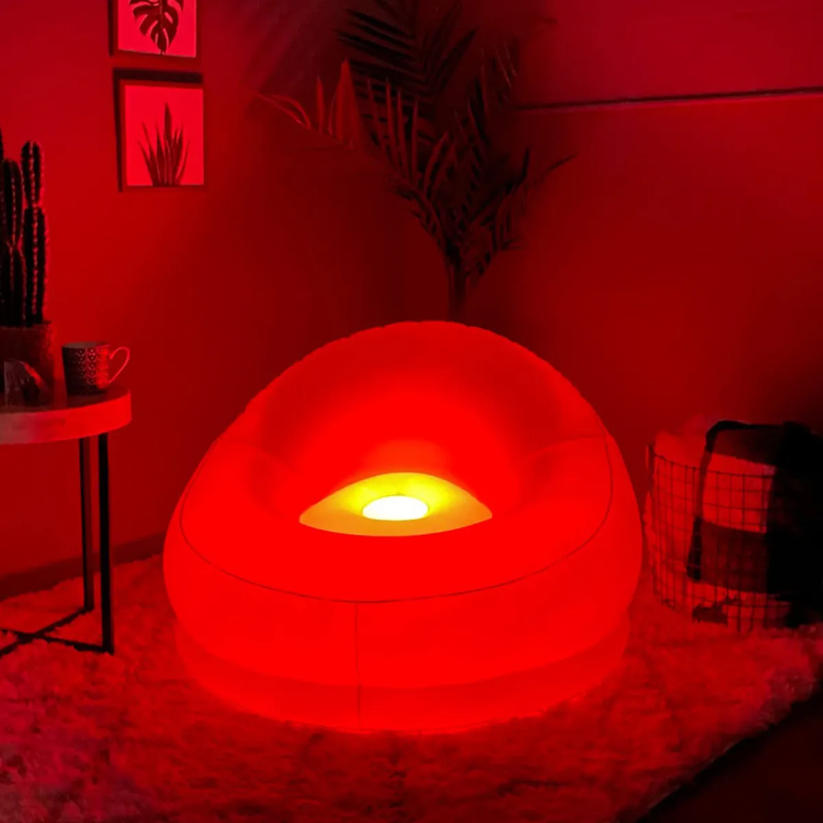 B u0026 D Group LED Inflatable Chair