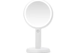 Sharper Image LED Lighted Handheld Mirror
