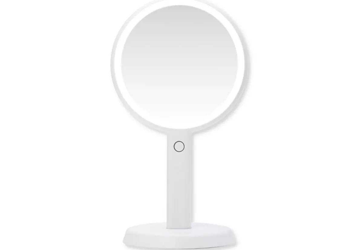 Sharper Image LED Lighted Handheld Mirror