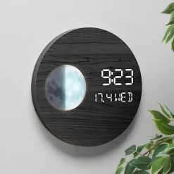 EP DESIGN LAB LED Moon Phase Simulation Clock