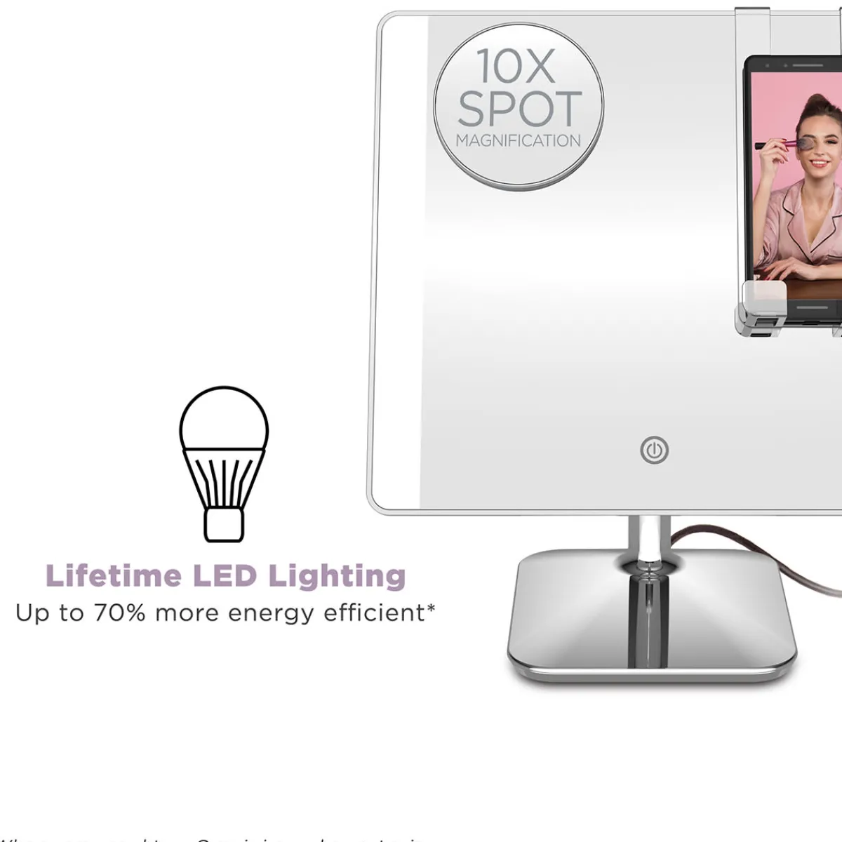 GoPlus (Costway) LED Social Media Mirror