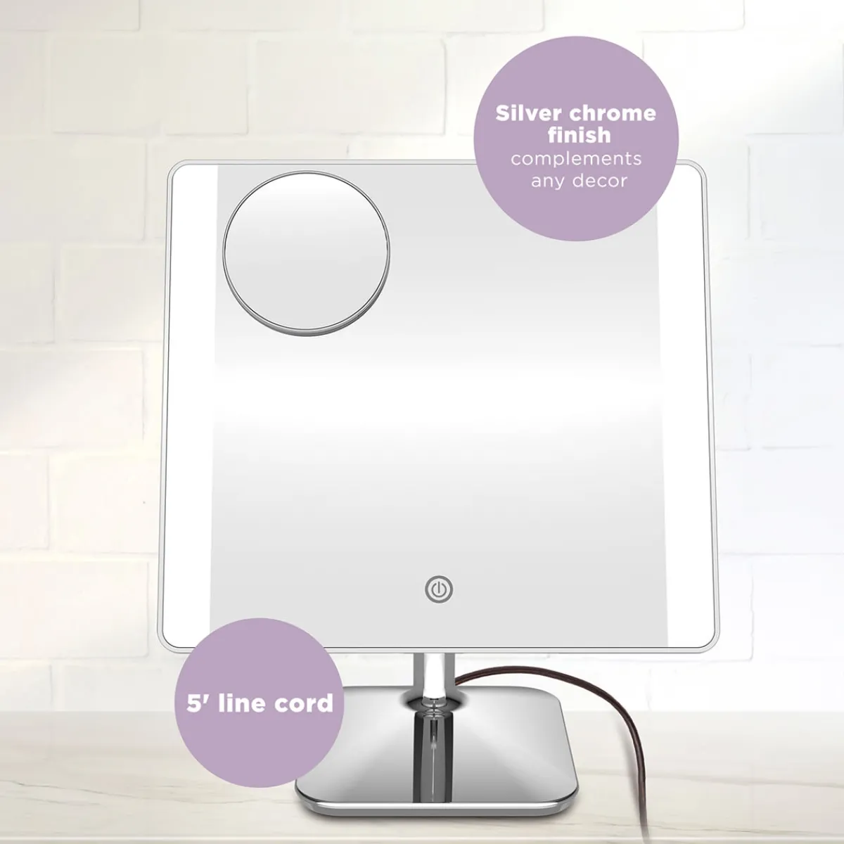 GoPlus (Costway) LED Social Media Mirror