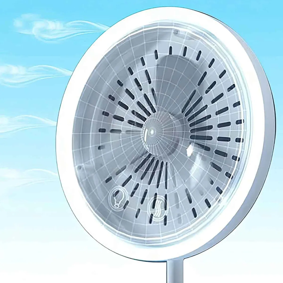 Teleshop Inc. LED Vanity Mirror with Cooling Fan