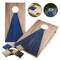 Escalade Sports LED Wood Cornhole Set