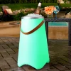 The World Trade Corporation Lighted Wine Bucket and Speaker
