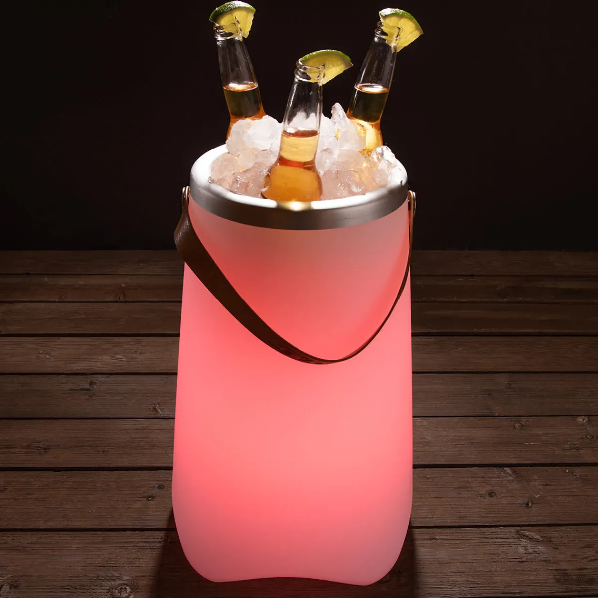The World Trade Corporation Lighted Wine Bucket and Speaker