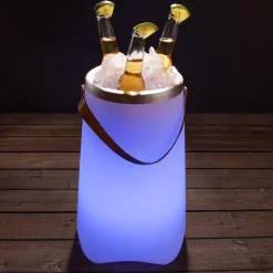 The World Trade Corporation Lighted Wine Bucket and Speaker