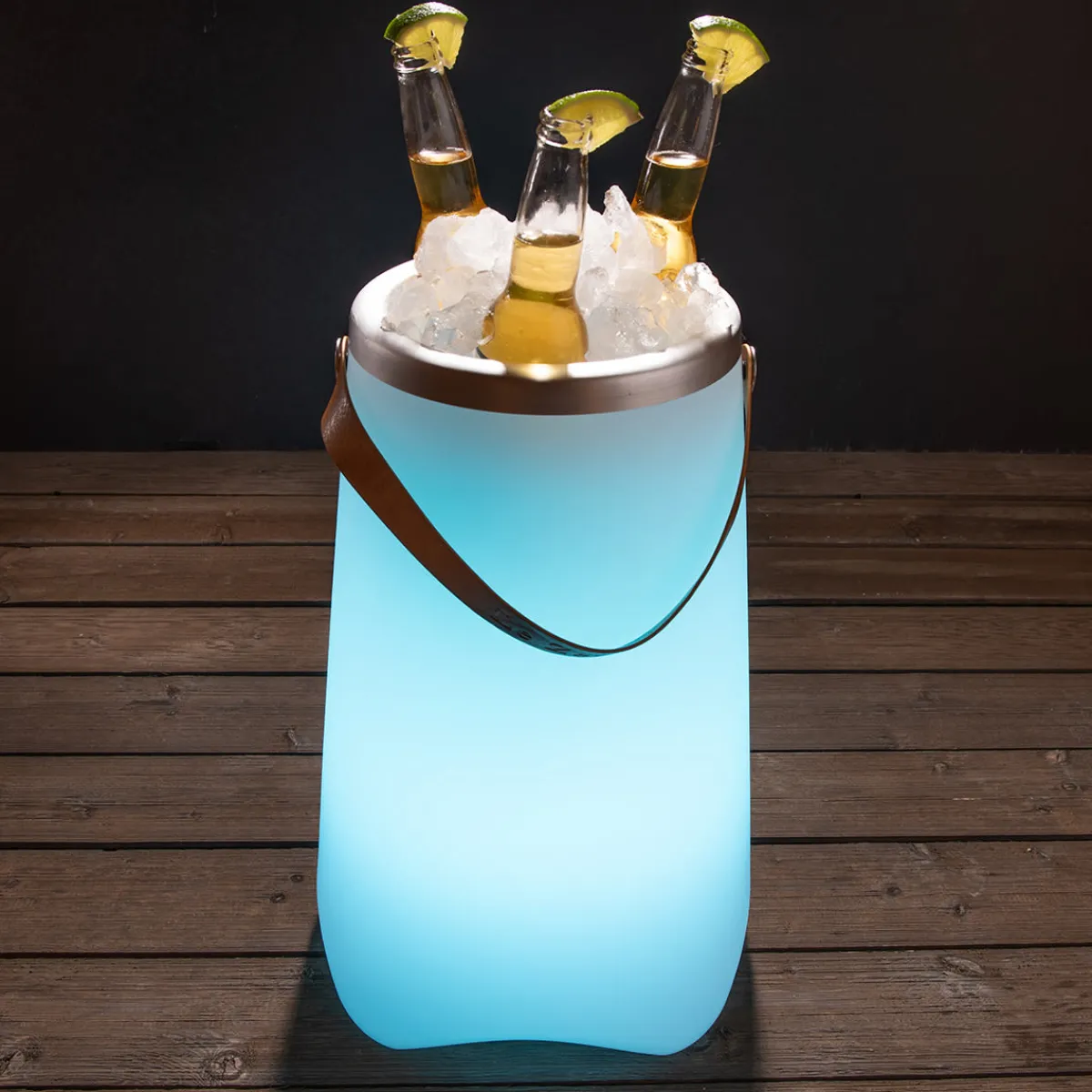 The World Trade Corporation Lighted Wine Bucket and Speaker