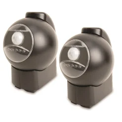 Maxsa Innovations Linking Motion-Activated LED Outdoor Lights (Set of 2)