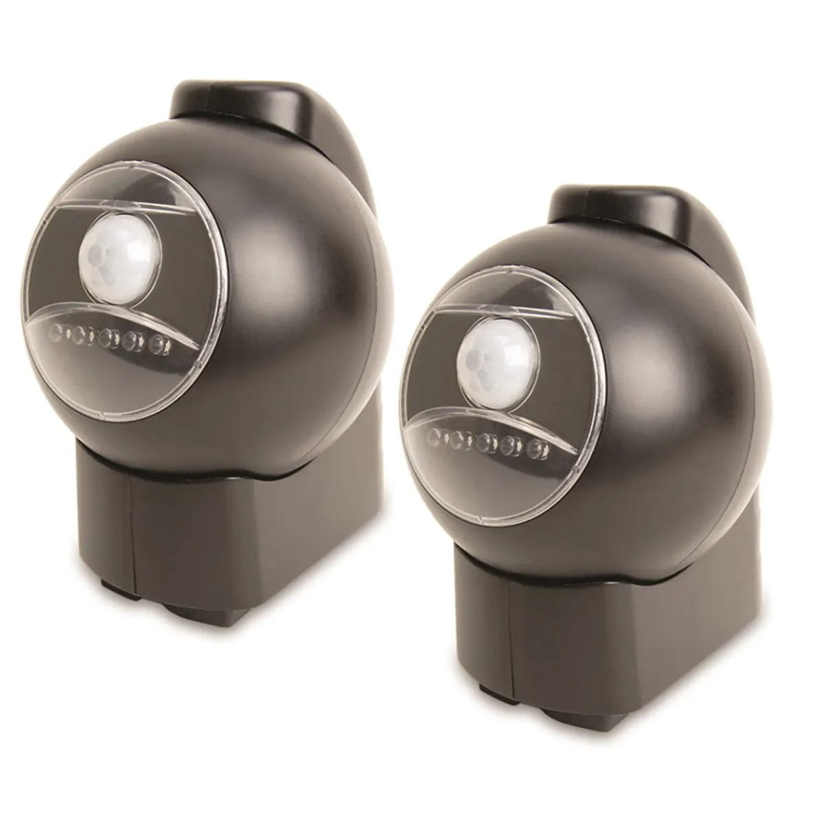 Maxsa Innovations Linking Motion-Activated LED Outdoor Lights (Set of 2)