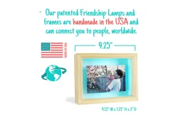 Get Lit LLC dba Friendship Lamps Long Distance Friendship Picture Frame Lamps (Set of 2)