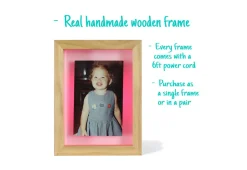 Get Lit LLC dba Friendship Lamps Long Distance Friendship Picture Frame Lamps (Set of 2)