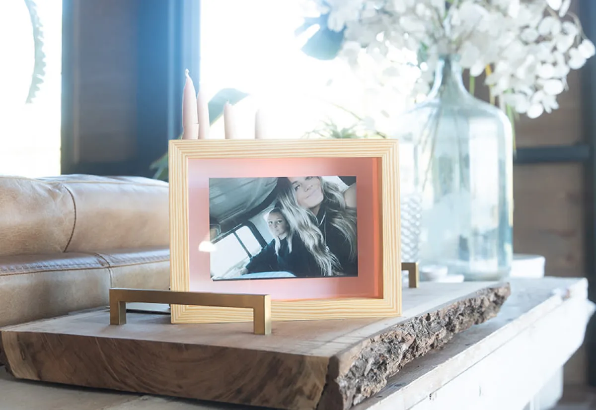 Get Lit LLC dba Friendship Lamps Long Distance Friendship Picture Frame Lamps (Set of 2)